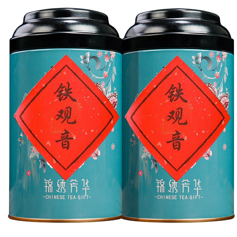 痴福 一级浓香型铁观音茶叶乌龙茶安溪铁观音礼罐装新茶300g高清大图