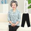 奶奶衬衣60-70岁老太太中老人秋长袖上衣80