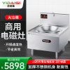 意黛斯(YIDAISI)大功率电磁炉商用电磁灶大锅灶商用电灶台凹面食堂厨房大锅灶汤锅炉25KW单头大炒90CM锅径201