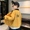 叮当猫童装新款儿童童装中大童男孩春秋款休闲外衣简洁时尚衣服
