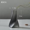 陶瓷花瓶花器简约创意现代客厅餐厅艺术干花水培家居花插摆件 三维工匠 dxh款式九