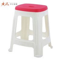 质凡 塑料凳子家用加厚餐厅椅子