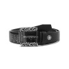 范思哲 VERSACE JEANS COUTURE 男士皮革可裁剪针扣式皮带腰带72YA6F02 ZP107