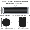 火豹iPhoe11磁吸式汽车仪表台手机座苹果iPd平板通用车载导航支架 手机通用磁铁支架+4片3M胶引磁片手机座
