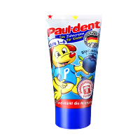 宝儿德(Paul dent) 儿童牙膏 宝宝低泡牙膏 含氟防蛀 1-6岁 蓝莓味 50ml 德国进口儿童护理