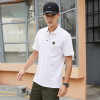 [直营]木林森(MULINSEN)夏季新款POLO衫男女款休闲短袖翻领T恤S-4XL户外休闲衣