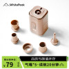 WhitePeak充气床垫电动充气泵野餐垫子充气泵气嘴*5个可续航20分钟