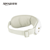 亚摩斯(AMOS)眼部按摩器MS-EY01S护眼仪热敷眼部按摩器近视力眼保仪舒缓眼疲劳眼罩学生成人白领护眼仪 白色