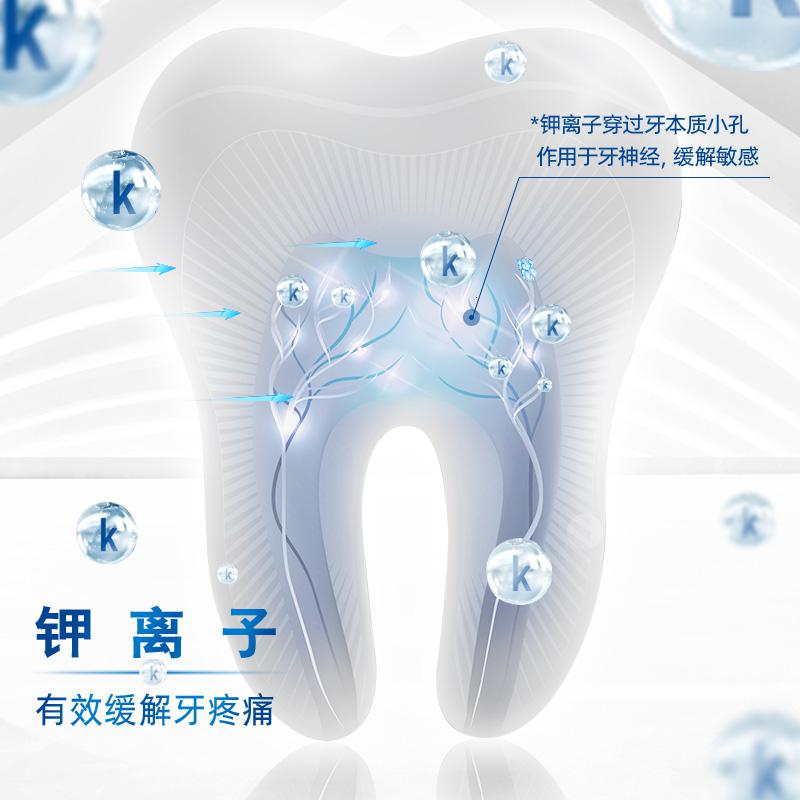 陈伟霆同款舒适达牙龈护理感牙膏100g*4支牙保护牙龈
