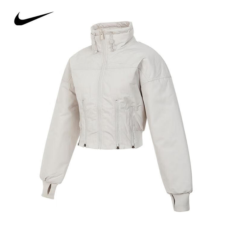 nike耐克冬季女子运动训练休闲棉服外套FV7819-104