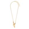 蔻依(Chloe)精致 brass 材质可调节链坠项链时尚百搭配饰女性珠宝