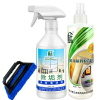 盾王除垢剂瓷砖清洁剂清洗剂500ml+地砖划痕剂金属250ml 去污抛光洁瓷 划痕清洗剂