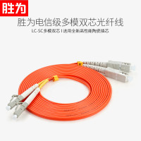 胜为(shengwei) FMC-2005 工程电信级光纤跳线 LC-SC多模双芯45米