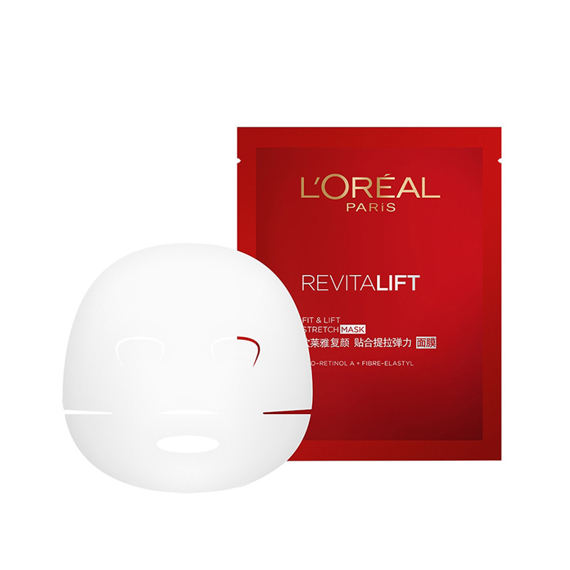欧莱雅(LOREAL) 复颜贴合提拉弹力面膜(新)24ml×4片 面贴膜滋润营养;保湿补水