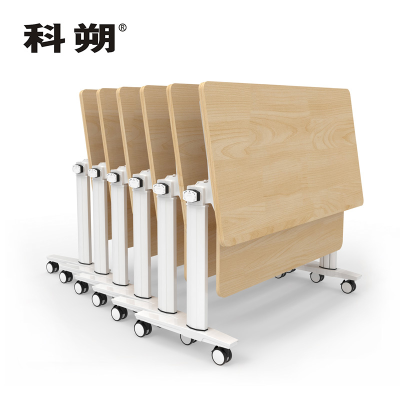 科朔 折叠桌条桌长条会议桌翻版桌会议桌1800W*500D*750H FT-13818
