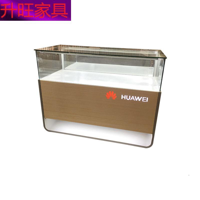 德仕登展柜亨达利 新款木纹电5g珠宝柜玻璃展示柜华为oppovivo陈列柜