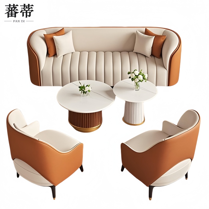 蕃蒂沙发3+1+1+茶几套