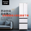 松下(Panasonic)NR-GD40WPA-W 400升四门法式超薄冰箱银离子 60cm宽占地小 风冷无霜 白色