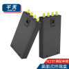 千天(QANTOP)桌面式光纤终端盒尾纤光缆熔接盒 电信级桌面壁挂式 4口ST单模满配含熔接尾纤法兰QT-4ST02