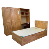 多乐家 实木卧室定制一体化家具 SMTF-065