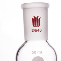 SYNTHWARE F322450厚壁鸡心磨口烧瓶高强度,磨口:24/40,50ml 个
