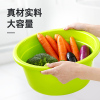 捷扣JEKO宝宝儿童塑料加厚洗脸盆特大号洗衣盆家用大号洗脚盆子洗澡脸盆深