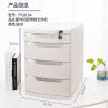 a4课桌面带锁塑料抽屉式文件柜资料办公室收纳盒文件夹整理箱