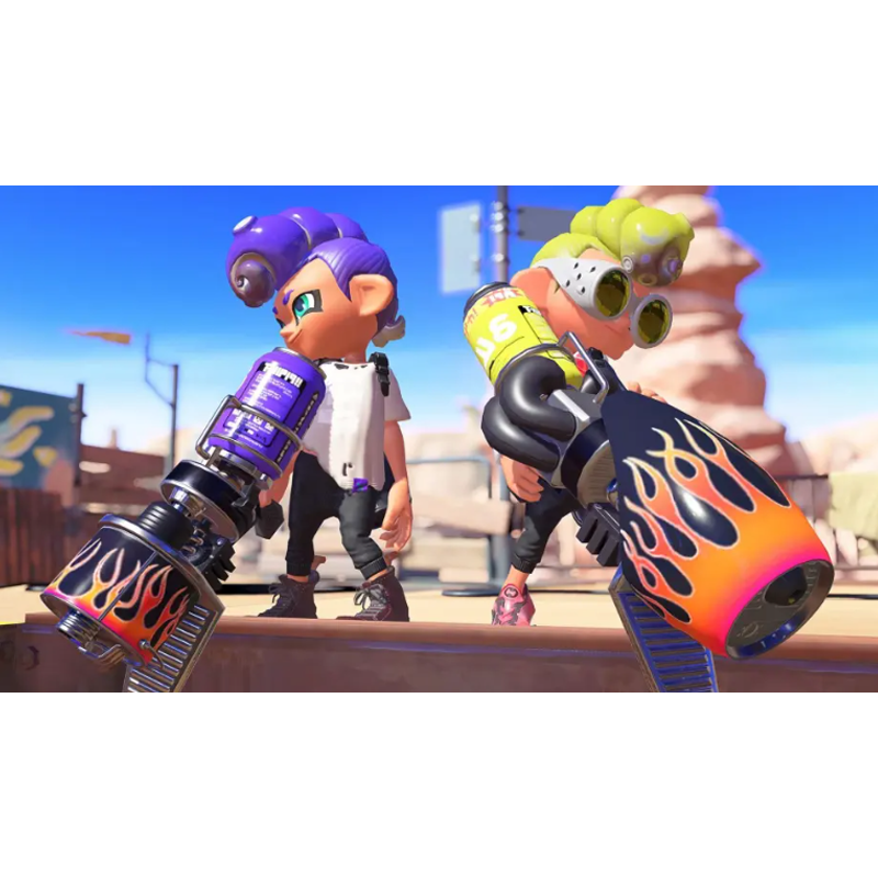 任天堂(Nintendo) Switch游戏实体卡 NS游戏卡带 国行外版通用 喷射战士3 中文字幕高清大图