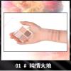 初学者12色眼影盘学生款裸妆哑光珠光眼影8色指尖眼影多款可选 纯情大地