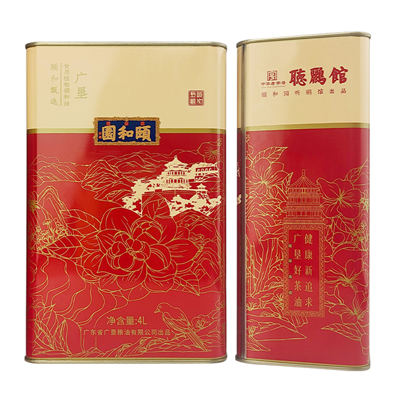 颐和园X广垦宫廷御膳系列茶油 调和油 4L