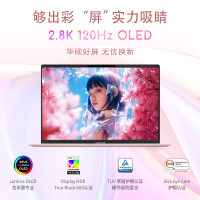 华硕a豆14 Air 高性能AI超轻薄笔记本电脑(R9-8945H 32G 1T 2.8K 120Hz OLED 2年上门)游戏办公学生 瑰蜜粉金