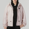 阿迪达斯 (adidas)外套女装新款户外健身跑步防风休闲宽松连帽运动服夹克 IM8815 ZP