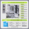 七彩虹CVN B760M FROZEN WIFI D5 V20主板+13代英特尔 i5 13400F 主板套装