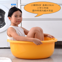 婴儿洗澡盆儿童大号宝宝圆形家用澡盆时光旧巷小孩浴盆特大洗澡桶