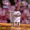 丁香紫(350ml) 英国Vanow玻璃水杯女夏季带盖吸管简约ins风便携可爱泡茶咖啡杯子