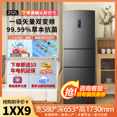 容声冰箱 BCD-252WD18NP