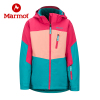 Marmot/土拨鼠户外女童防风防泼水时尚夹棉加厚保暖防风帽滑雪服