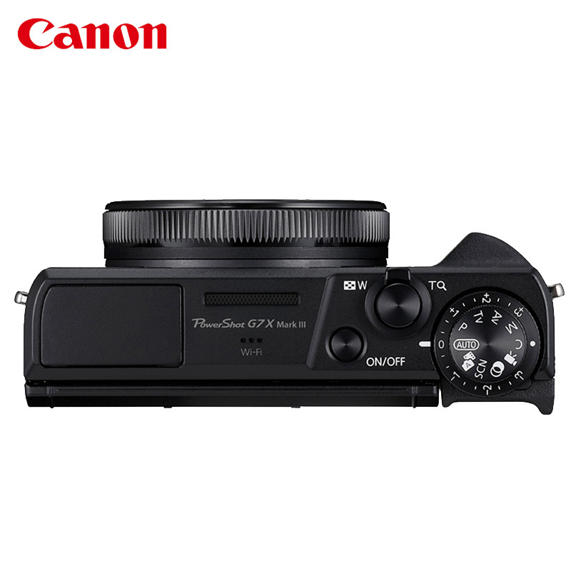 佳能(Canon)PowerShot G7X Ⅲ 黑色 数码相机 Vlog视频拍摄 约2010万有效像素 3英寸屏幕