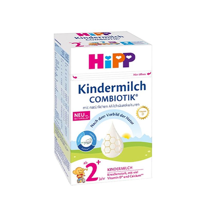 德国喜宝(Hipp)有机益生菌配方2+段奶粉600g/盒 进口婴幼儿五段奶粉 适合24个月以上宝宝 效期26.2左右