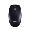 罗技(Logitech)M100r USB 光电鼠标 有线鼠标 即插即用 三年质保 办公鼠标 黑色