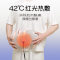 艾美家全脊椎便携按摩仪 按摩加热敷 腰背轻松解压 办公室便携按摩 黄色