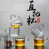 玻璃茶壶耐高温加厚泡茶壶不锈钢过滤家用壶花茶壶高硼硅玻璃水壶 6个直把杯