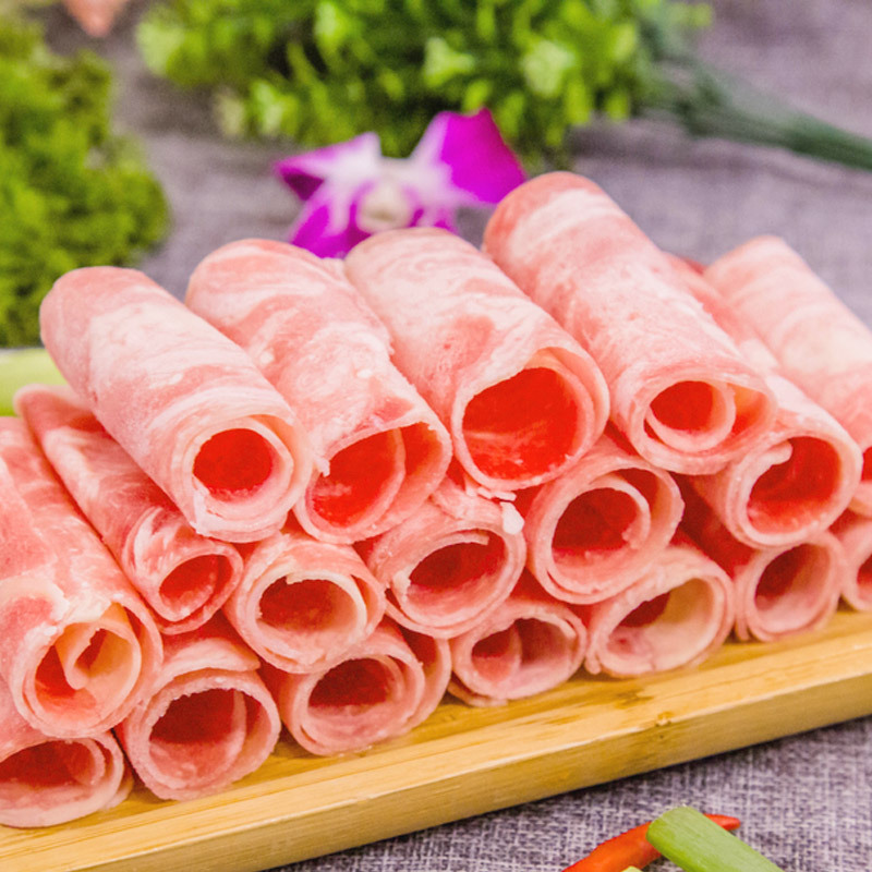 大庄园 新西兰羊肉片500g*3袋 进口羔羊肉片 火锅食材 冷冻羊肉生鲜 纯正羔羊排肉卷