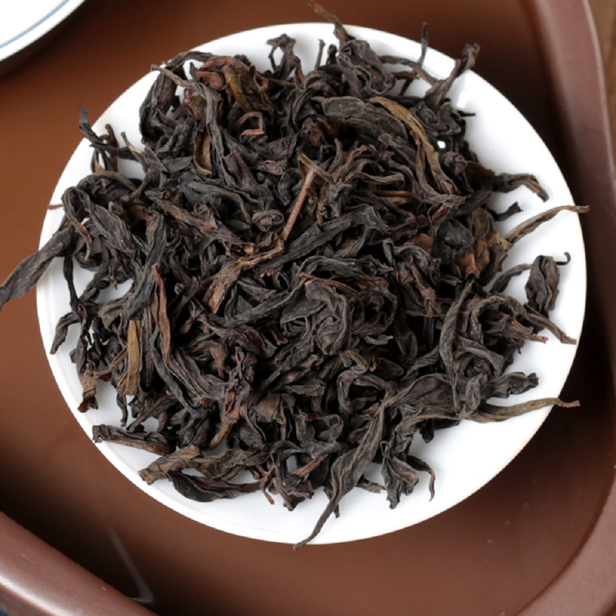 痴福 大红袍武夷岩茶春茶浓香型乌龙茶大红袍散装500g袋装高清大图
