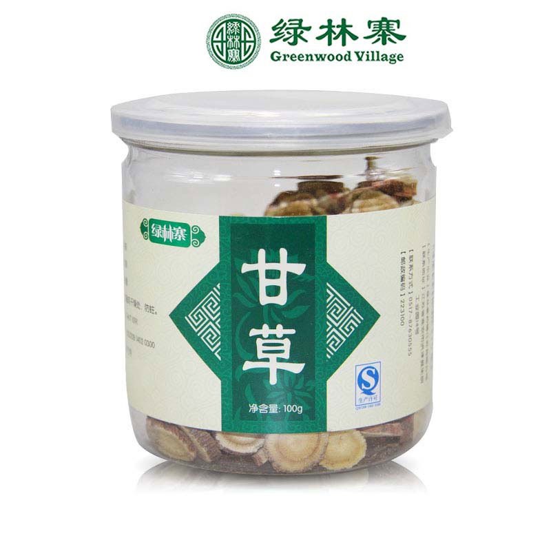 绿林寨甘草100g/罐*2