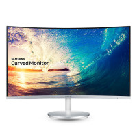 三星(SAMSUNG) C27F591FD 27英寸曲面显示器 / 9.9mm超薄机身 / 内置环绕音箱