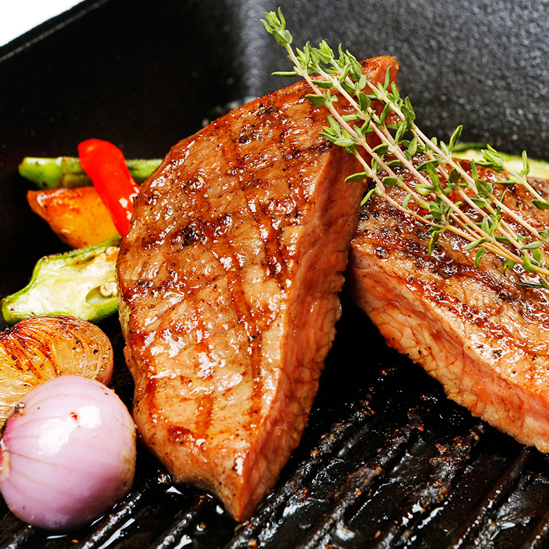 99元包邮  大希地 西肴纪黑椒牛排 80g*10片 *2