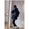 SUNTEK超火宝藏连帽卫衣女2020秋冬流行新款卡通印花中长款外套加绒加厚卫衣