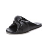 巴黎世家 BALENCIAGA 女士皮革绳结造型平底拖鞋凉拖636576 WA2M0