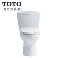 TOTO卫浴喷射虹吸式智洁釉面抽水马桶节水地排座便器 C300E1B/S300DEB 300MM